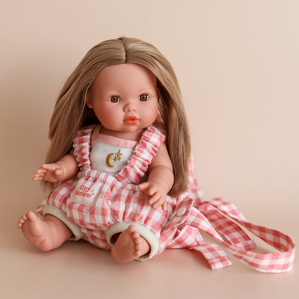 Tiny Harlow Baby Doll Wearer – Pink Gingham