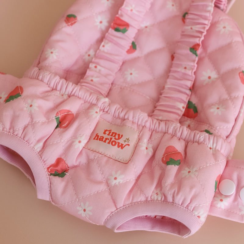 Tiny Harlow Baby Doll Wearer – Strawberry Picnic