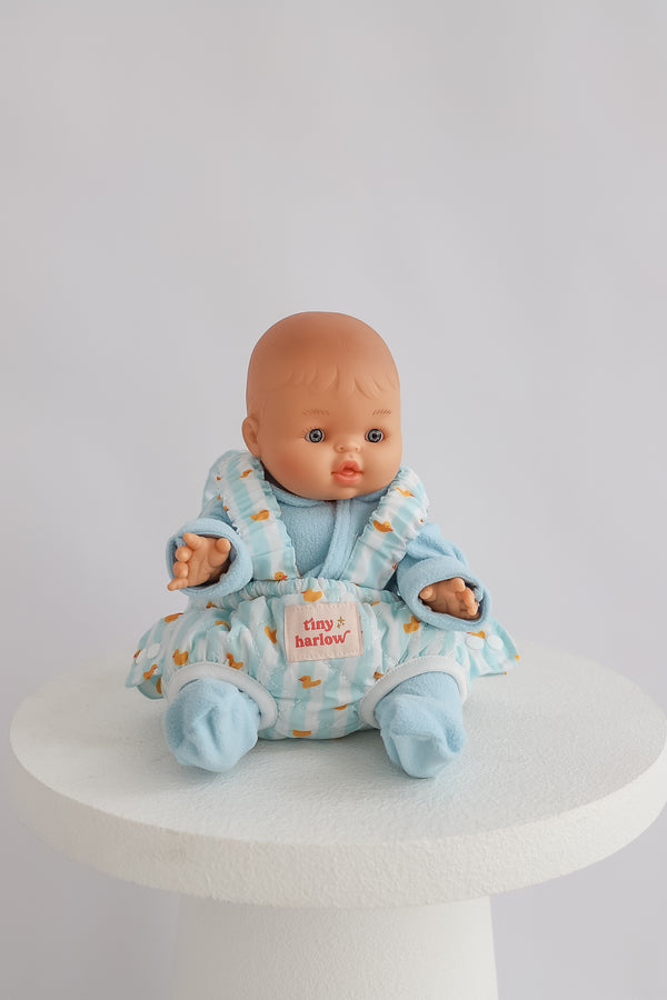 Tiny Harlow Baby Doll Wearer – blue ducky