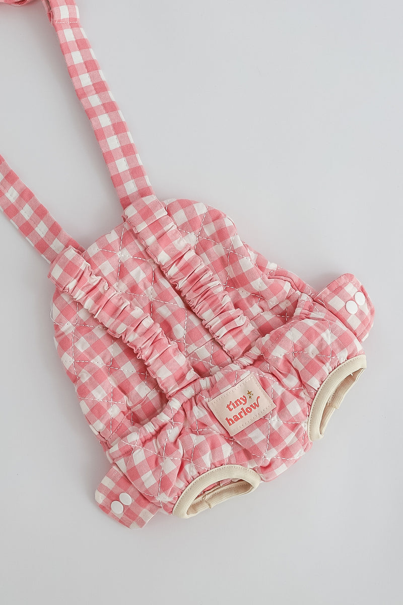 Tiny Harlow Baby Doll Wearer – Pink Gingham