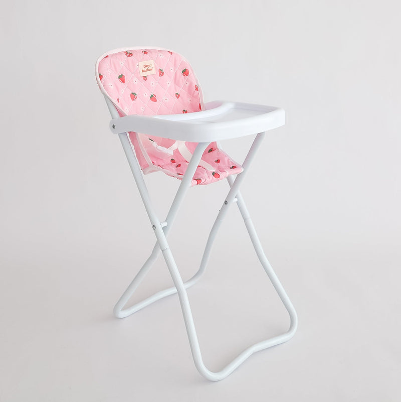 Tiny Harlow Doll Highchair - Stawberry Picnic