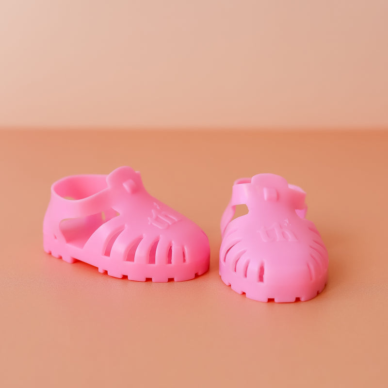 Tiny Tootsies Dolls Jelly Sandals - Pink